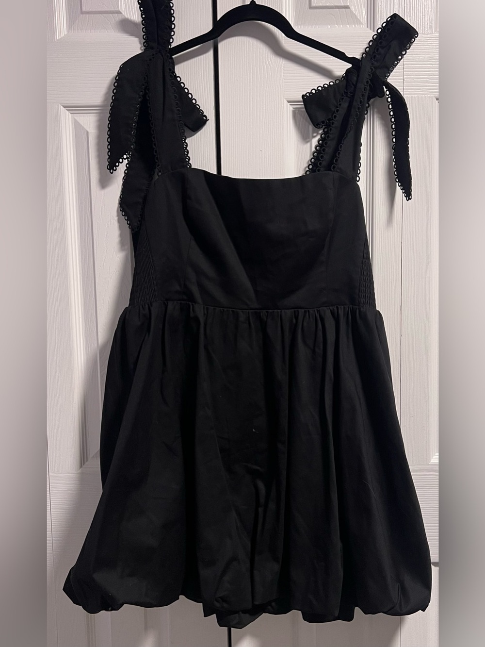 Adrianna by Adrianna Papell Tie-Shoulder Bubble Dress